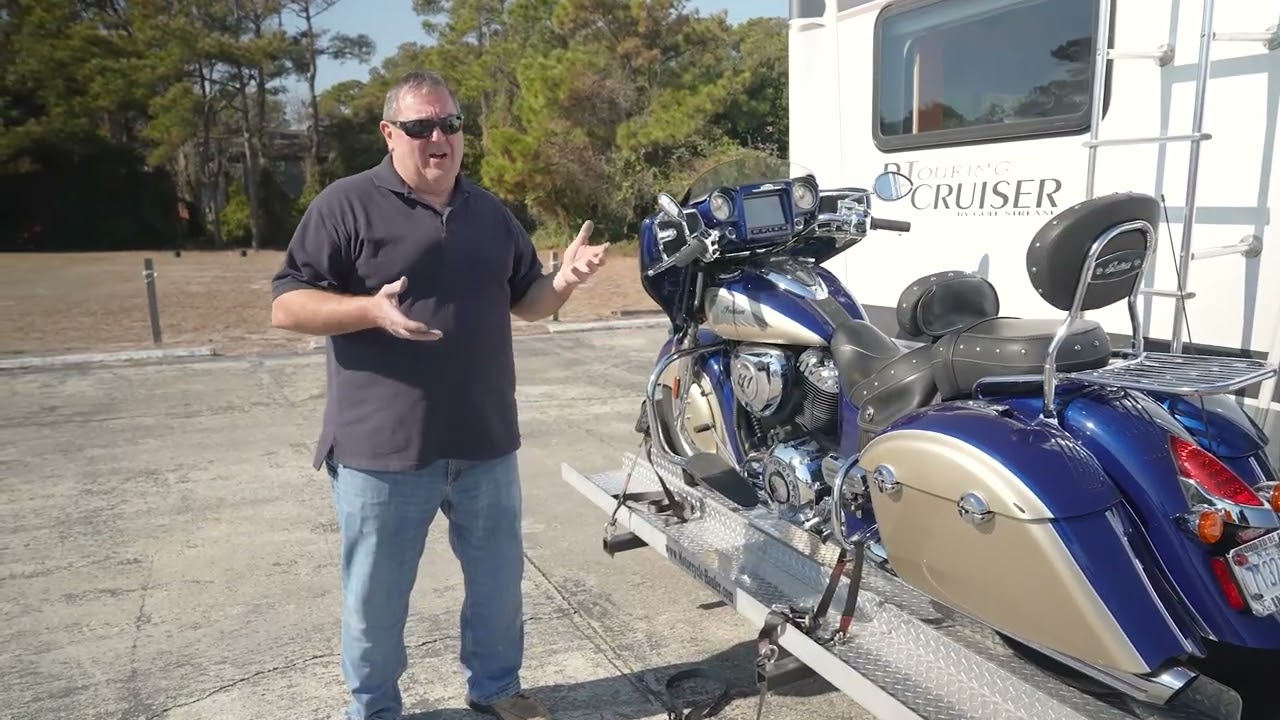 Motorcycle Hauler com   Loading Unloading LOW BR
