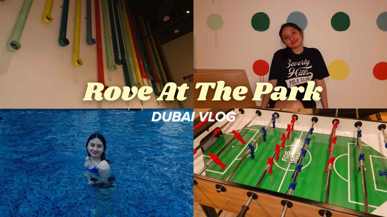Rove At The Park DUBAI VLOG 🌴☀️ | Dana Timonera