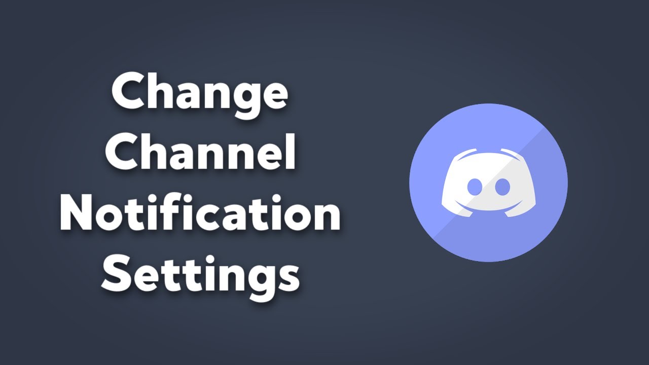 How to Change Channel Notification Settings in Discord | Simple Discord Tutorials