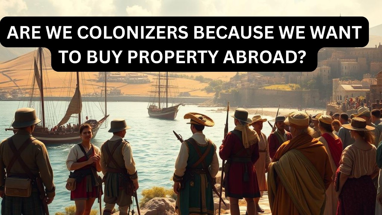 Are we colonizers because we want to buy property abroad?