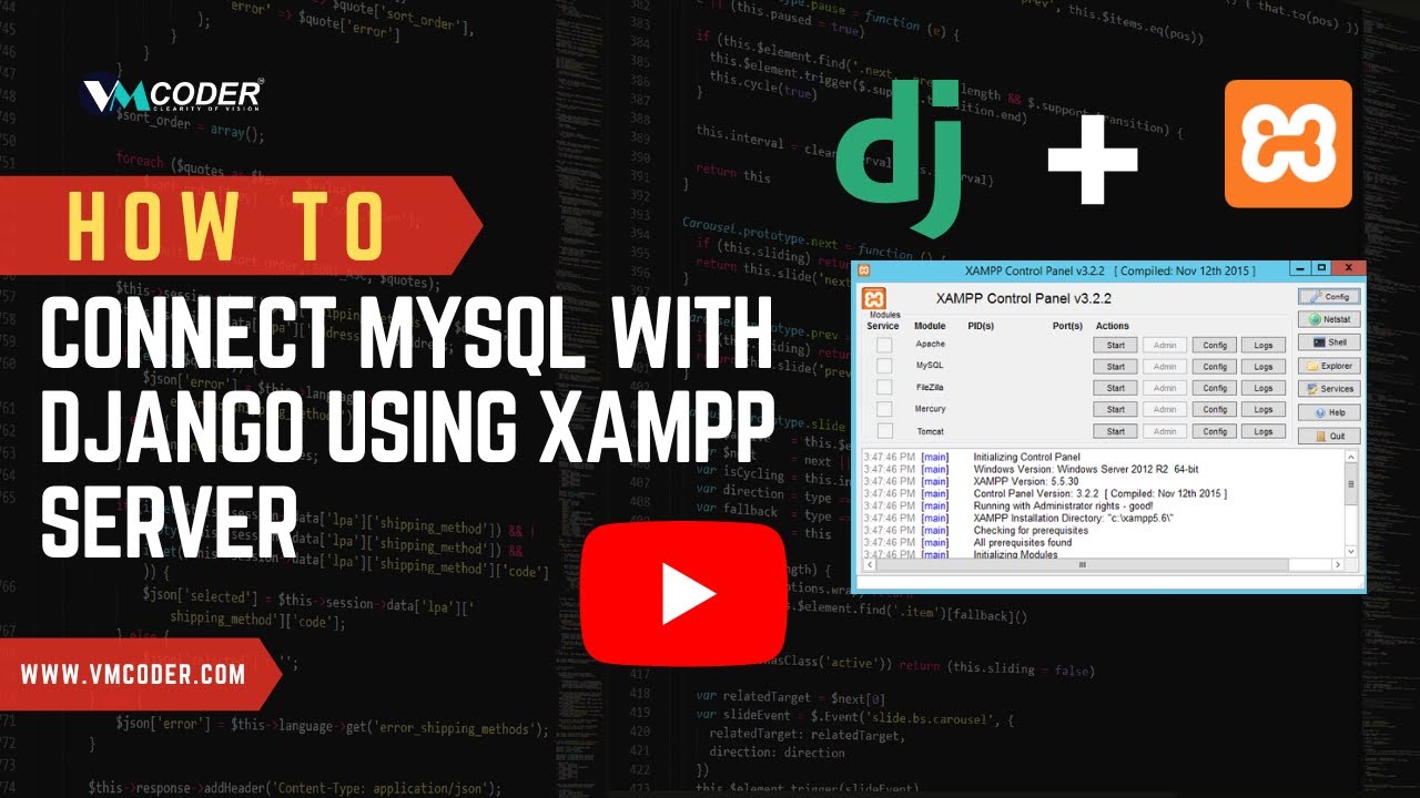How To Connect Mysql with Django using Xampp Server