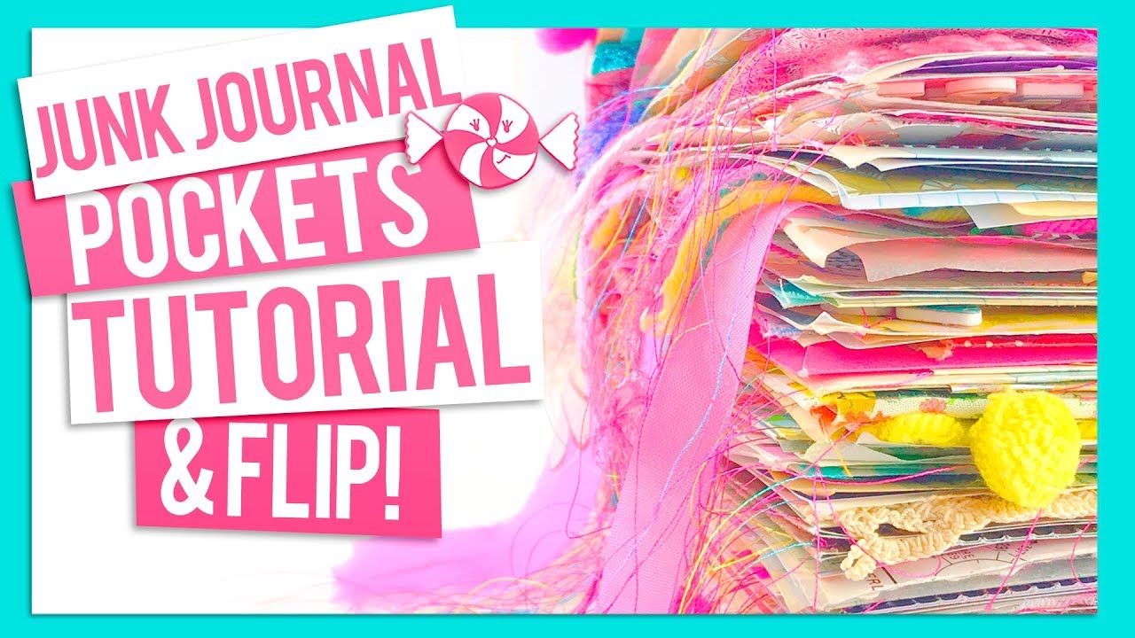 Making Junk Journal Pockets! | 3 5-Minute Pockets & a Flip!