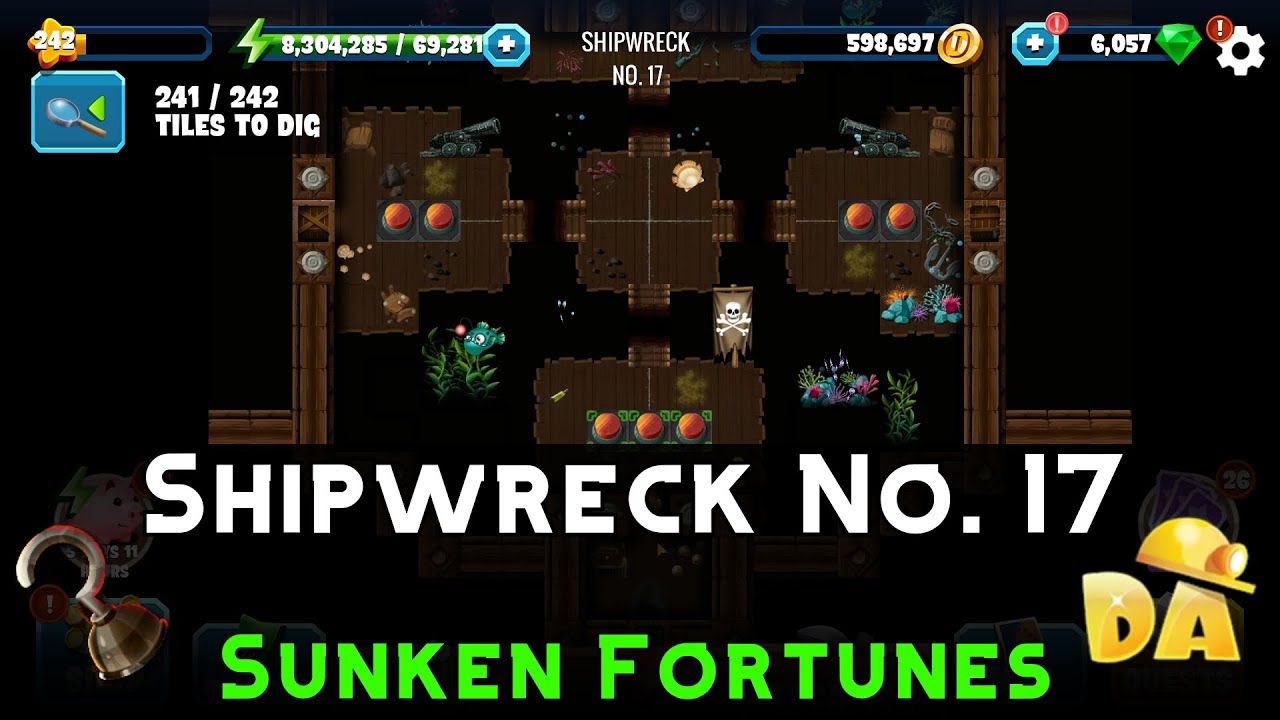 Shipwreck No. 17 | Sunken Fortunes | Diggy's Adventure