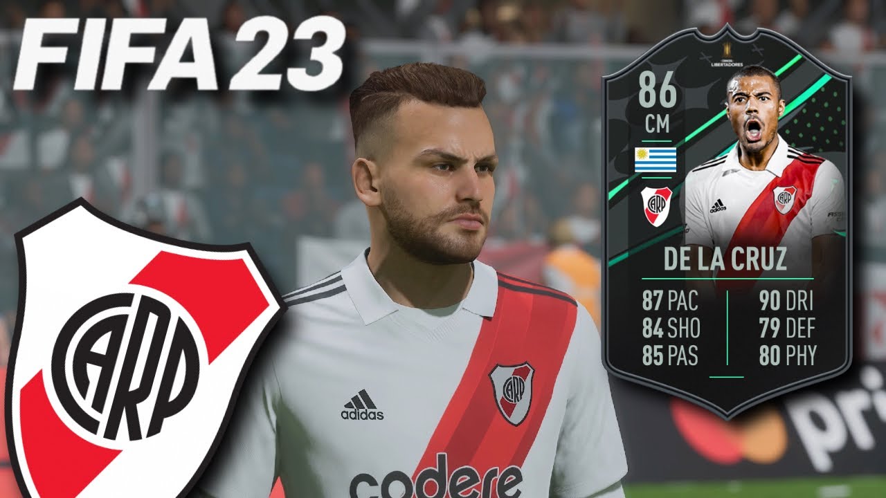FIFA 23 - RIVER PLATE (COPA LIBERTADORES 2023)| CARAS, ESTADISTICAS Y ESCANEOS DE JUGADORES