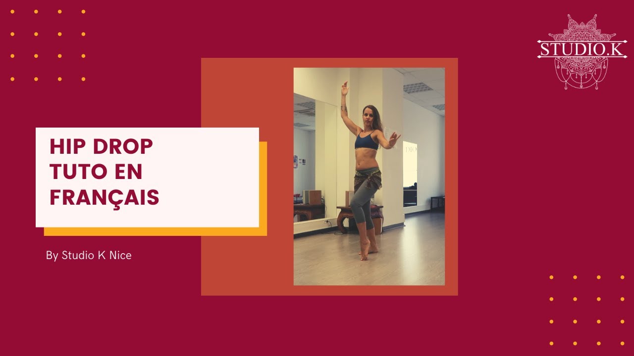 La hanche de danse orientale : Hip drop bellydance | Tuto de danse orientale facile #4