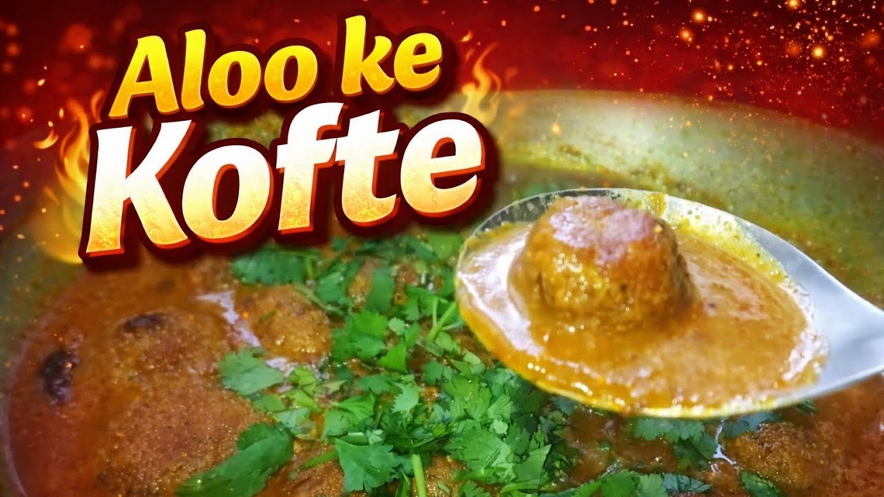 🥔✨ Aloo Ke Kofte Curry – Crispy & Soft  ! ✨🥔आलू के कोफ्ते