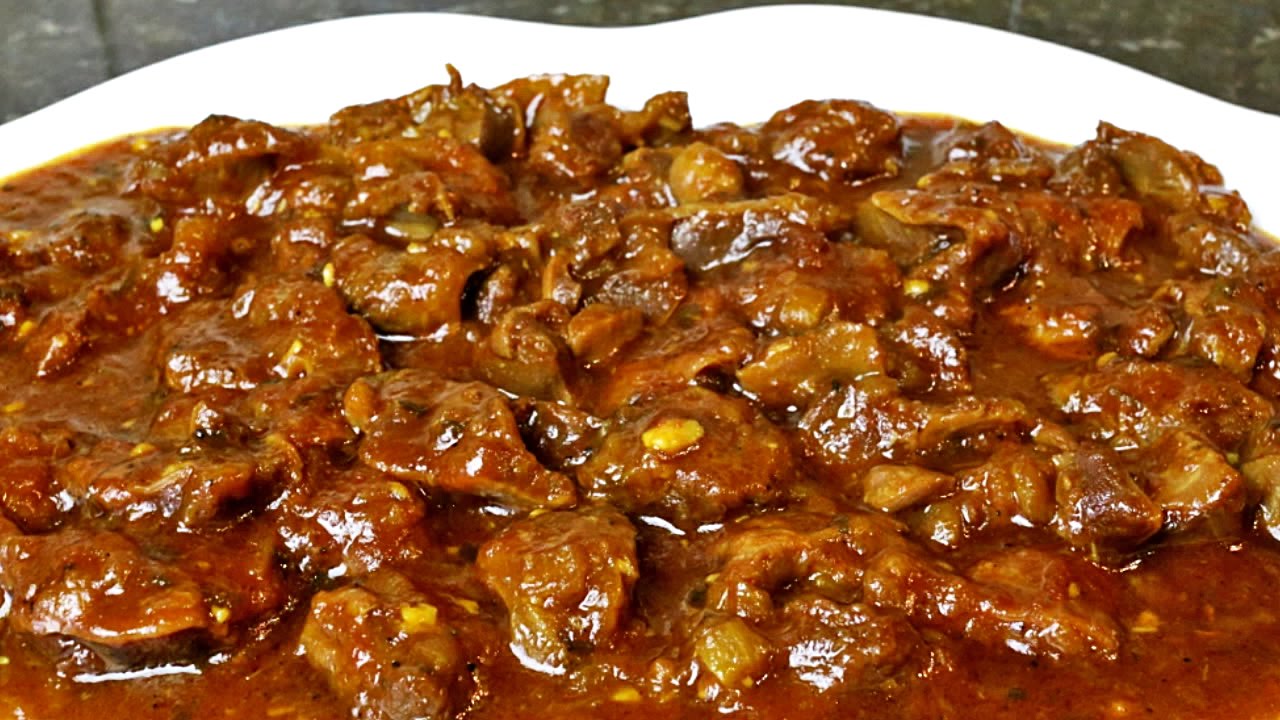 Mollejas de pollo en salsa