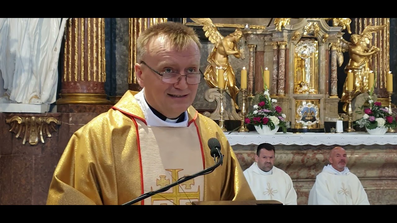 Slavnost Nejsvětější Trojice Fulnek - kázání P. Vítězslav Řehulka