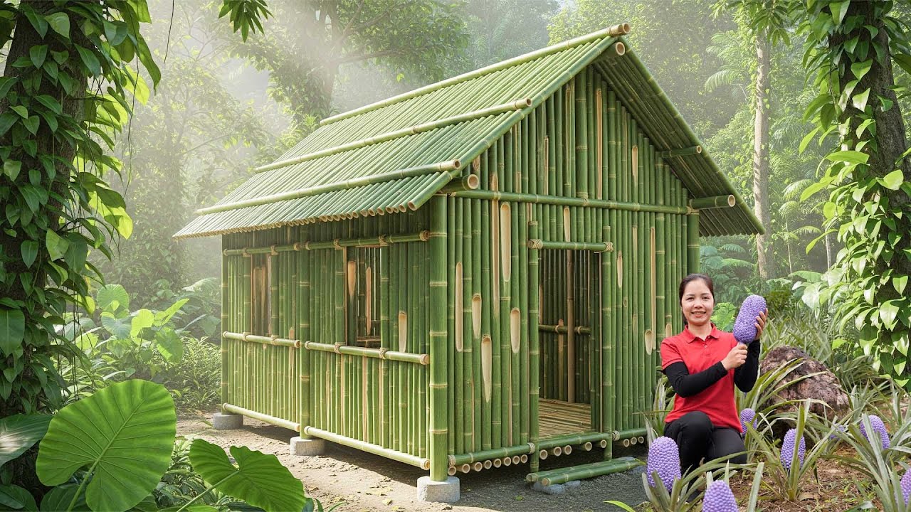 Building a Farmhouse in the Countryside - Hana's Daily Life