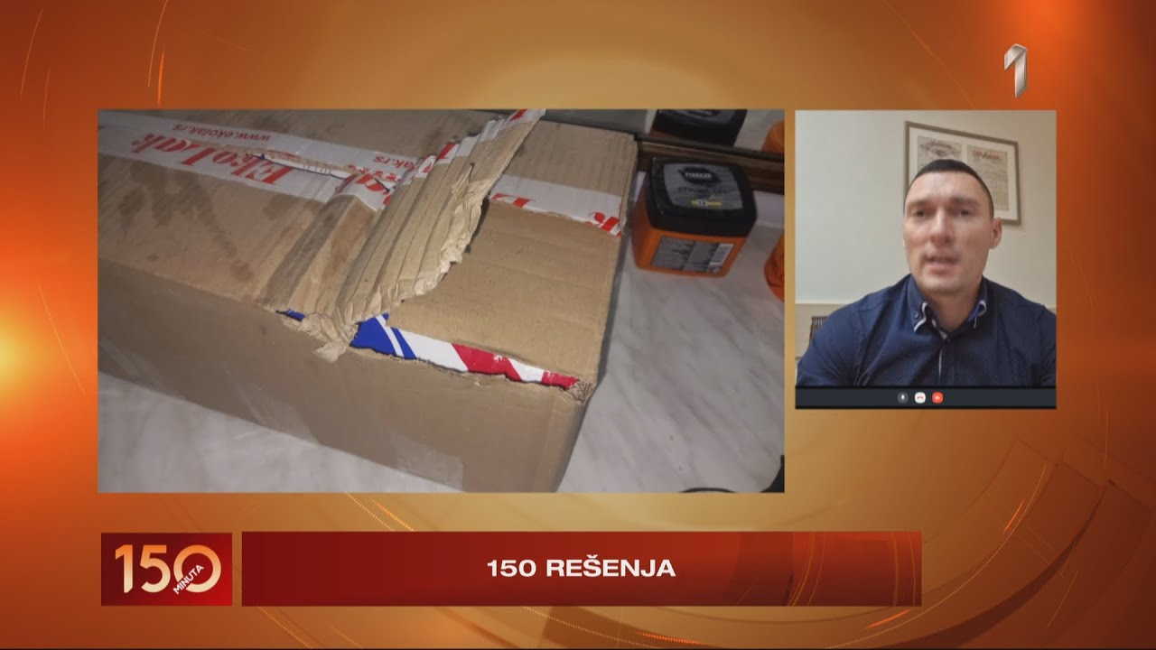 150 MINUTA - Šta uraditi kada vam kururska služba donese otvoren paket? | PRVA
