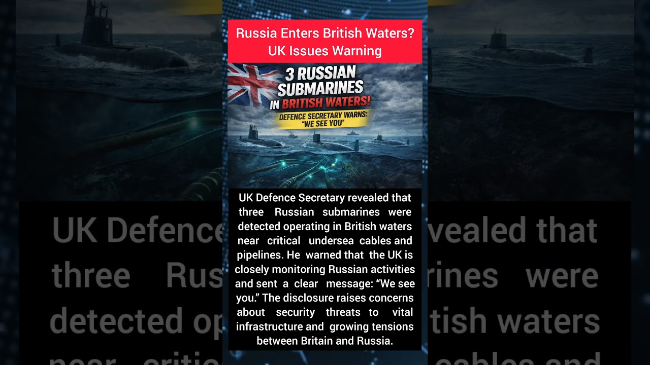 Russia Enters British Waters? UK Issues Warning