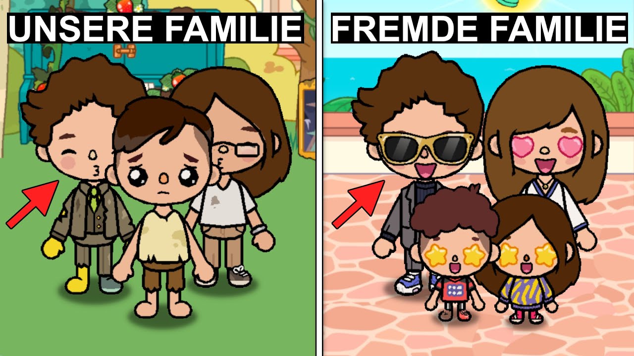 Mein PAPA hat eine GEHEIME FAMILIE (finde ich es heraus?)! Toca Boca Life World mit Stimme Deutsch