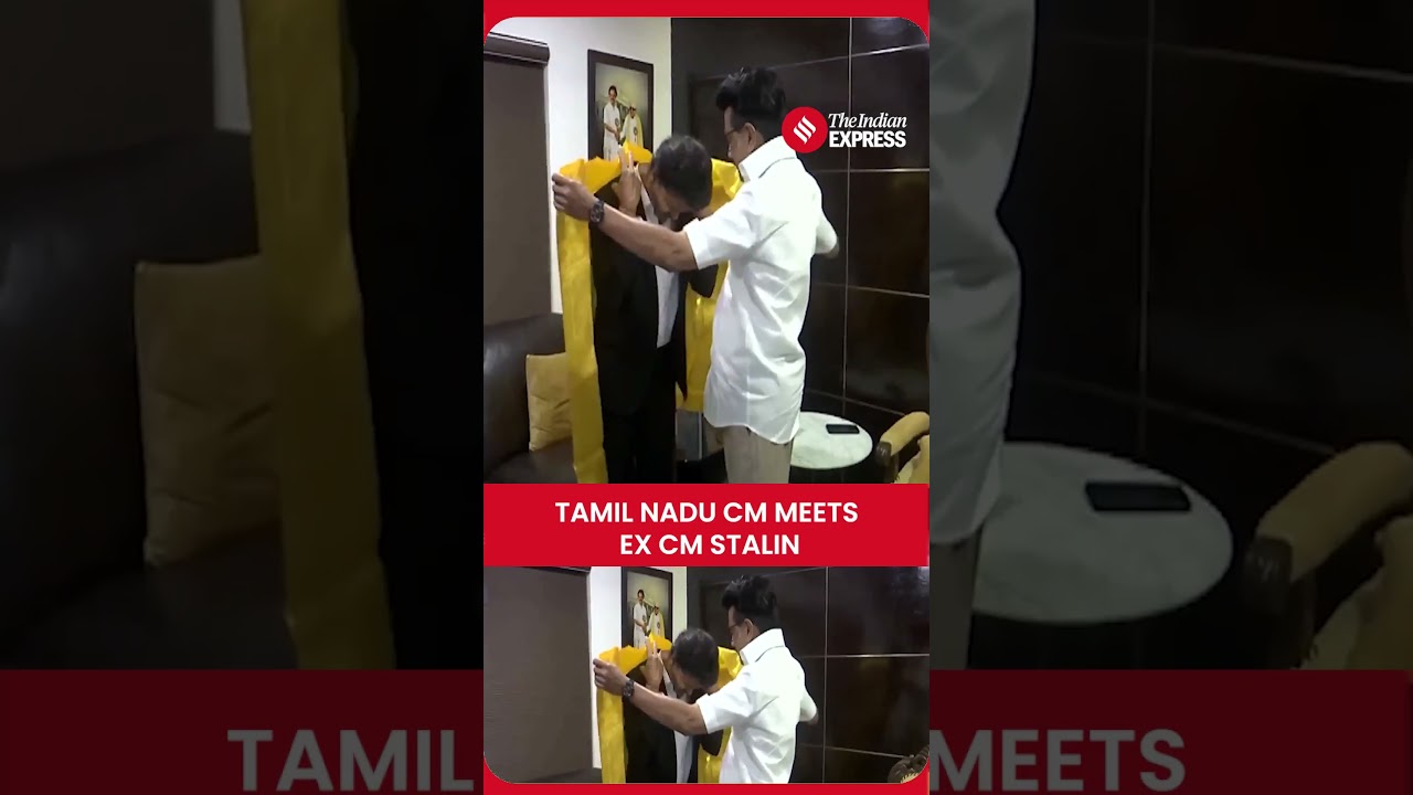 Tamil Nadu CM Vijay Meets Former CM and DMK President MK Stalin And EX Dy CM Udhayanidhi Stalin