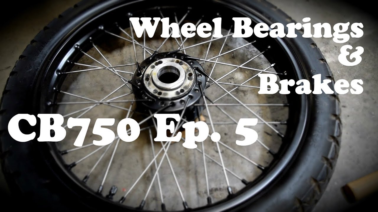 Wheel Bearings and Brakes // CB750 Ep. 5