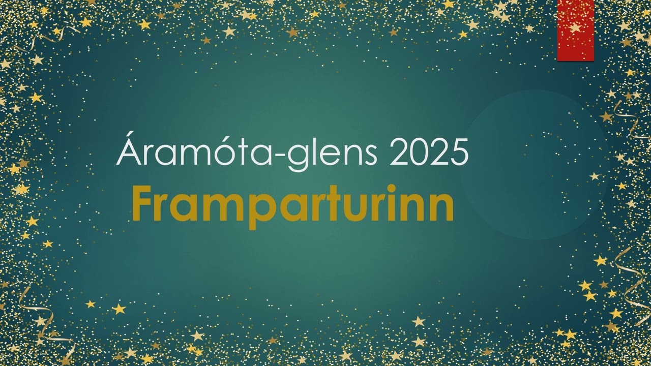 Áramótaglens 2025  - Framparturinn