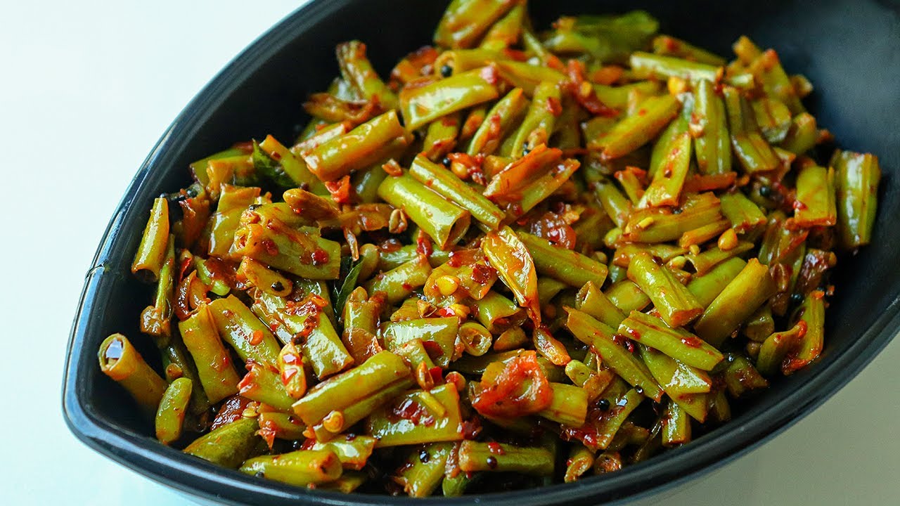 നാടൻ അച്ചിങ്ങ മെഴുക്കുപുരട്ടി |Achinga Mezhukkupuratti|Payar Mezhukkupuratti|944