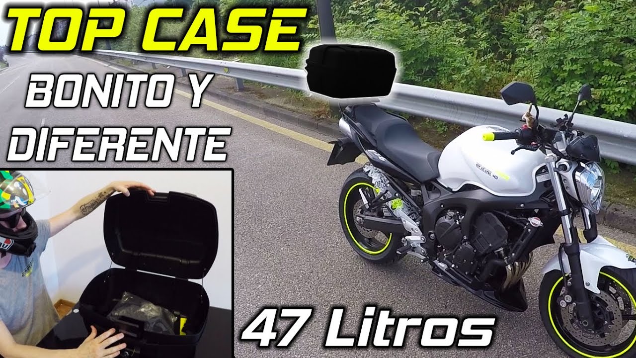 Le instalo un TOP CASE a mi FZ6n / SEC TOP BOX 47L