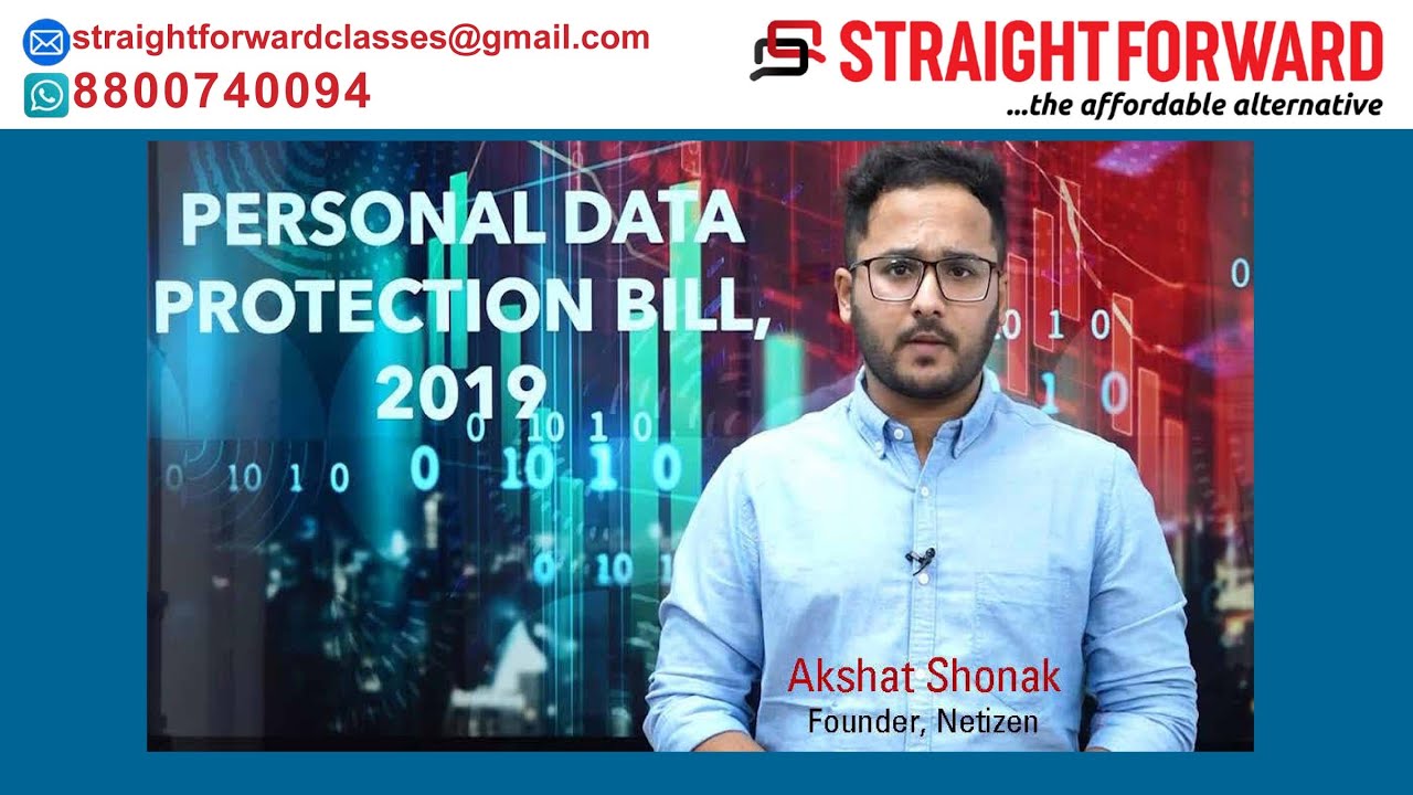 Personal data protection bill 2019 : Quick Overview for UPSC