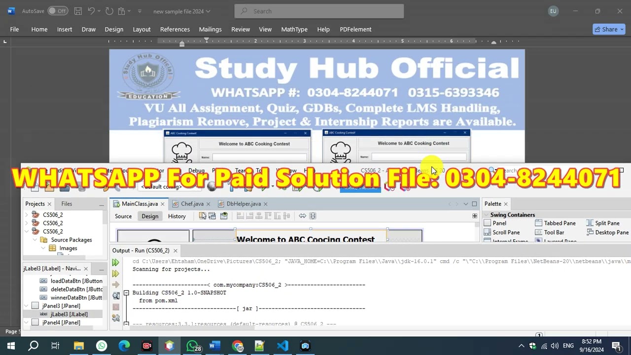 CS506 Assignment 2 Solution Summer 2024, CS506 Assignment 2 Solution cs506 assignment 2024