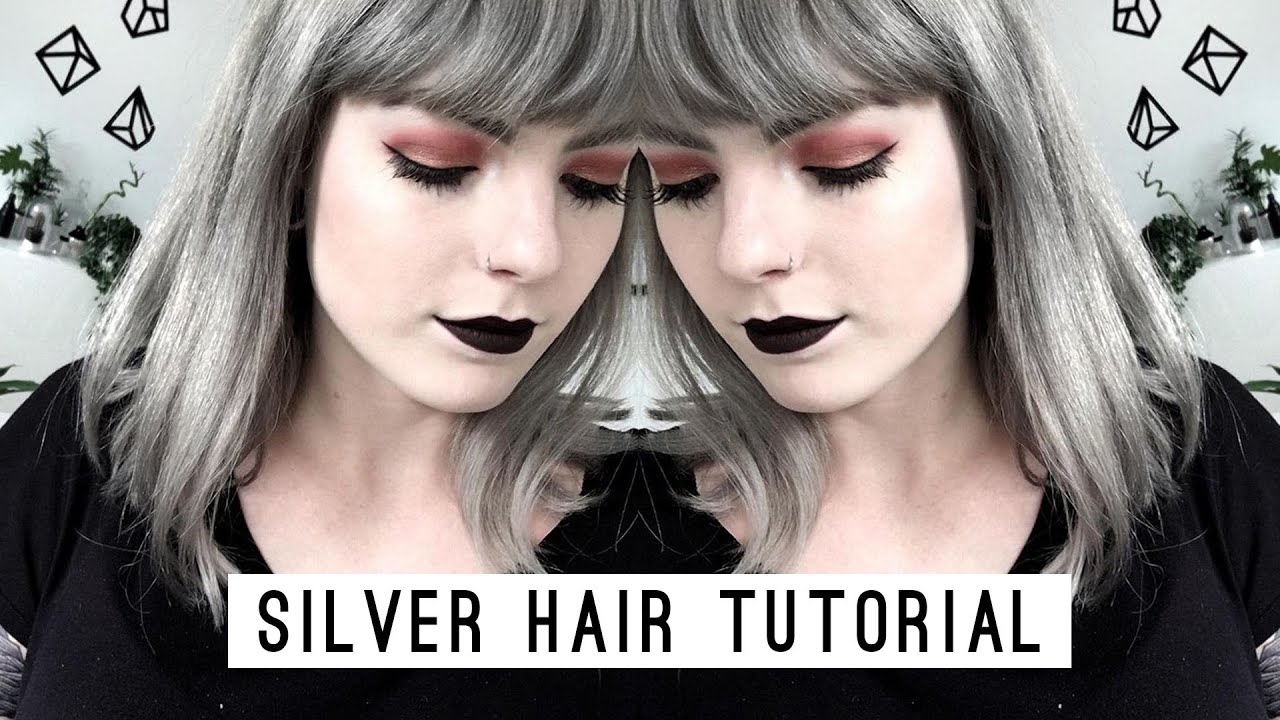 HOW TO GET SILVER HAIR | bleach & tone