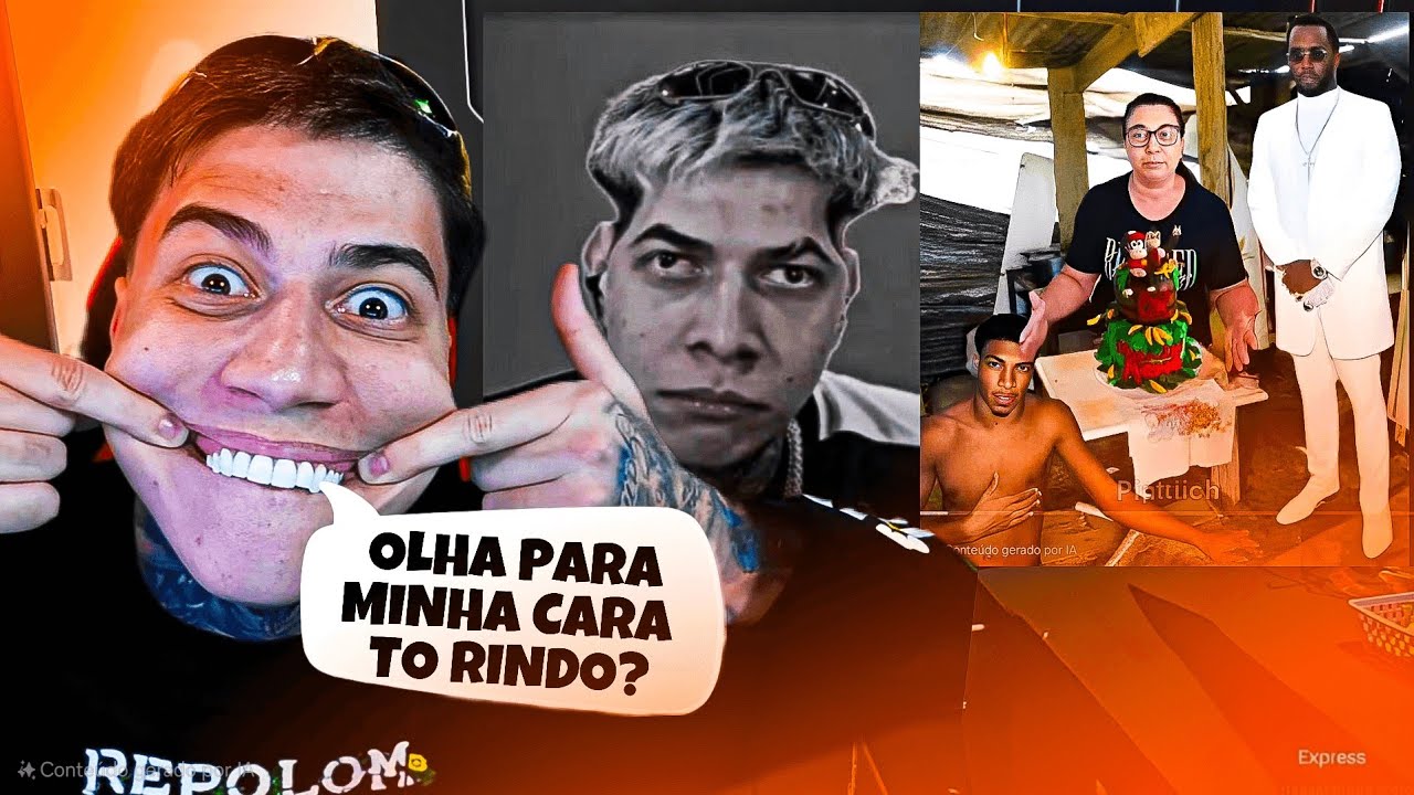 YURI22 REAGINDO: IMPOSSÍVEL NÃO RIR COM ESSE REACT KKKKKKJK