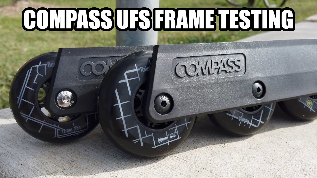 Testing the Compass UFS Big Wheel Frames // Inline Skating