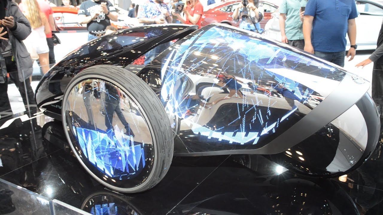 Toyota FV2 Concept 3 wheeled motorcycle (2017 New York Auto show)