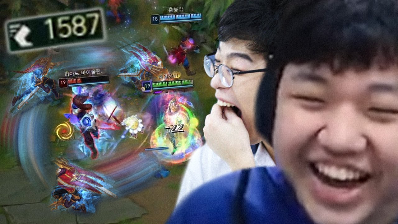 [URF] 프레이 우르프 진 : 하이퍼 이속 진으로 농락하기(feat. 스맵, 다누리, 수야)