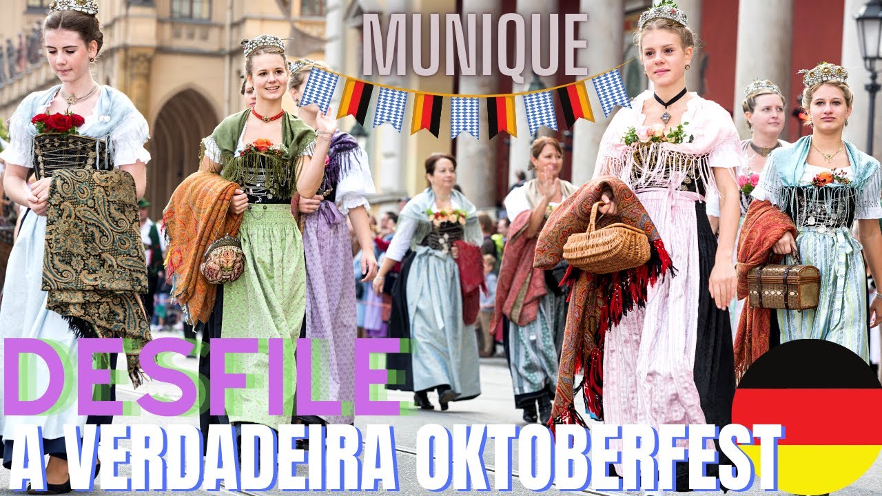 DESFILE DE TRAJES TÍPICOS DA OKTOBERFEST EM MUNIQUE NA ALEMANHA | ROSA FILIPOVIC