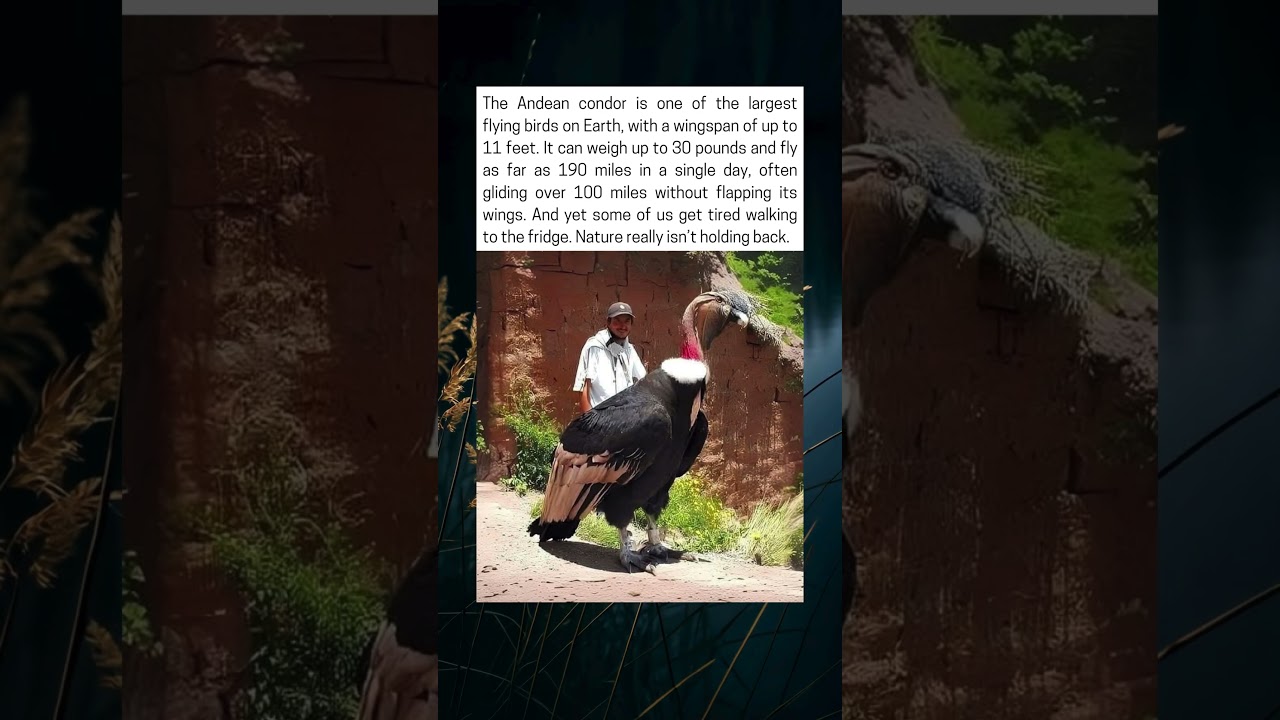 The Giant Andean Condor Bird