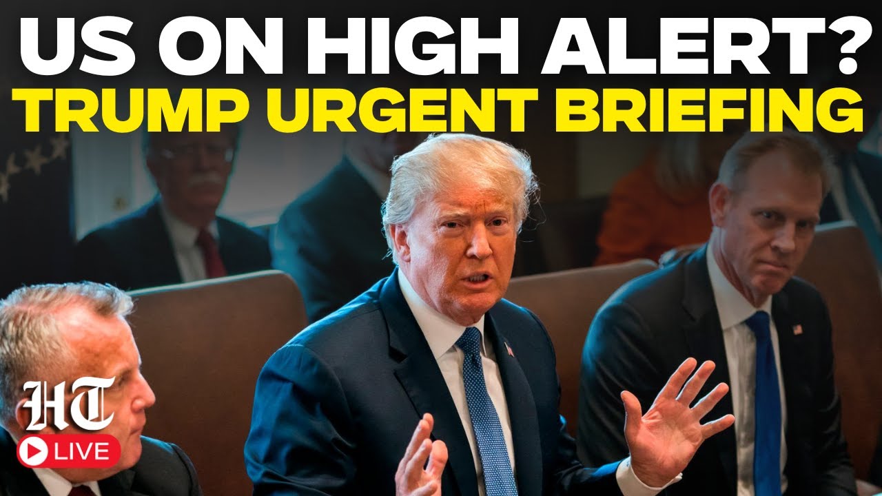 Trump LIVE: US On High Alert? Trump Issues Urgent Warning | Trump's Emergency Announcement LIVE
