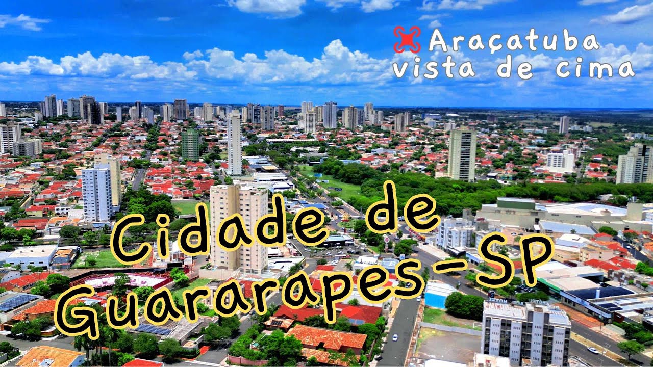 Drone Cidade de Guararapes-SP 2024