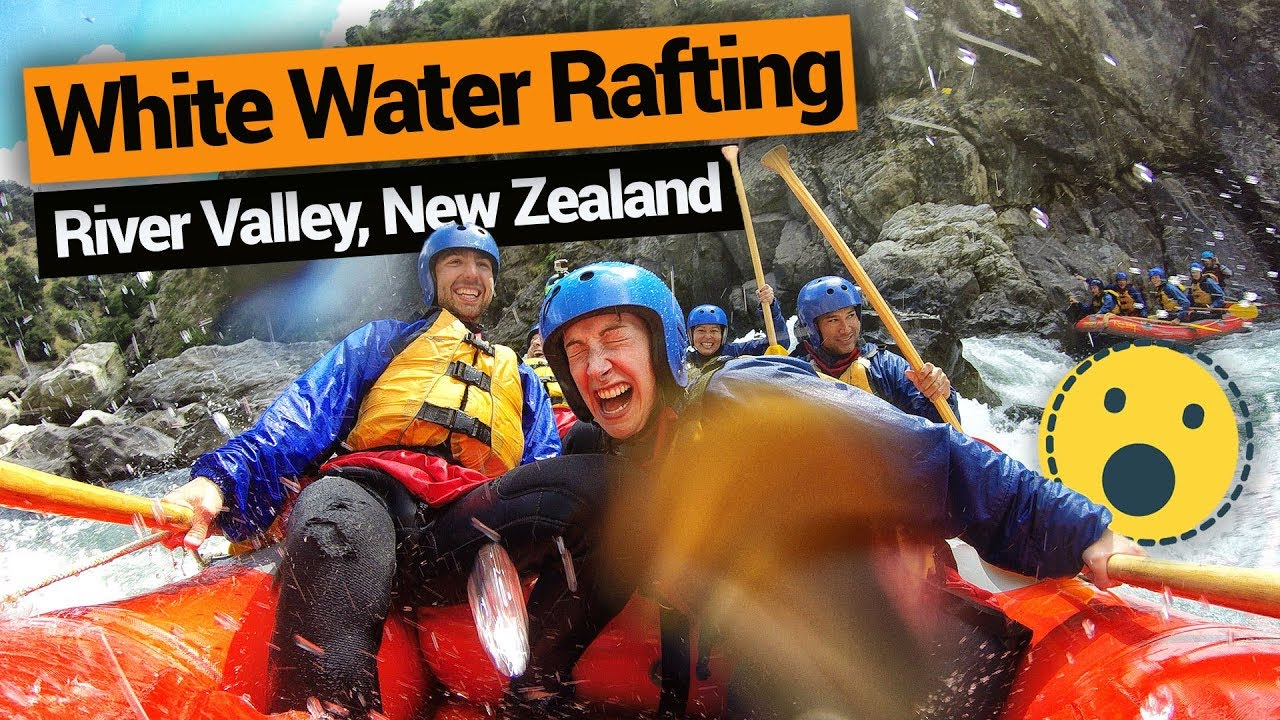 🌊 River Valley White Water Rafting in New Zealand – New Zealand's Biggest Gap Year