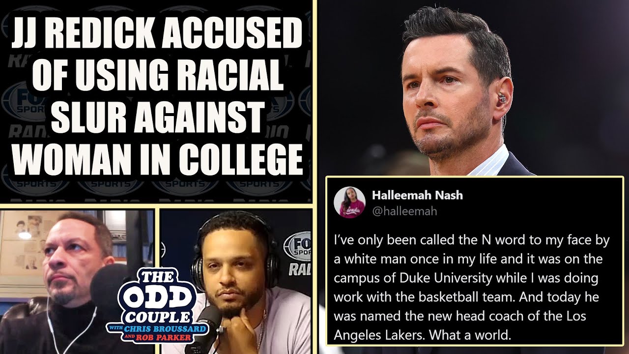 JJ Redick Accused of Using a Racial Slur Against a Woman in the Past | THE ODD COUPLE