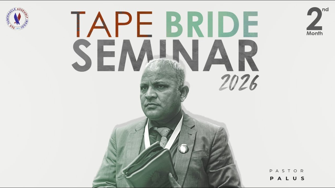 🔴 LIVE - (2nd Month) Tape Bride Seminar 2026 - 05/02/26 I Brother Palus Sadiq