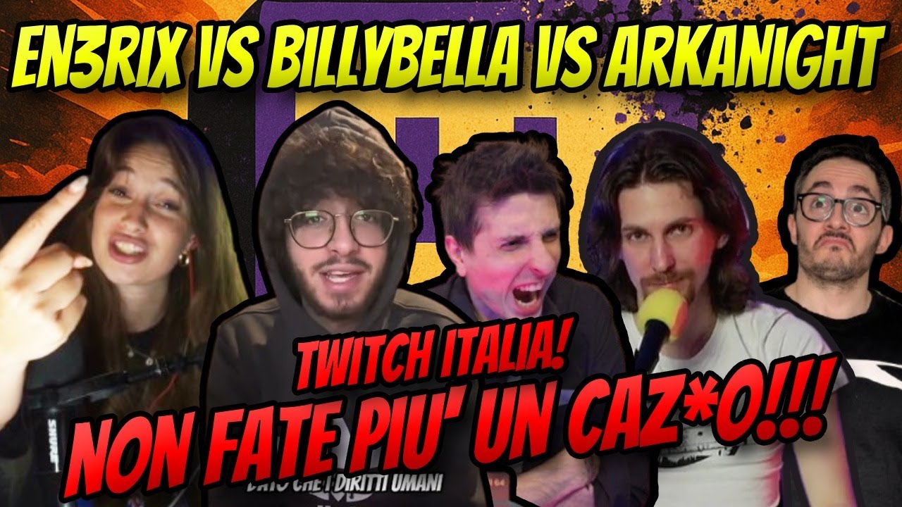 IL PROCESSO A TWITCH ITALIA: IL DECLINO DELLA PIATTAFORMA! W@En3rix & @billybella [#1466.1]