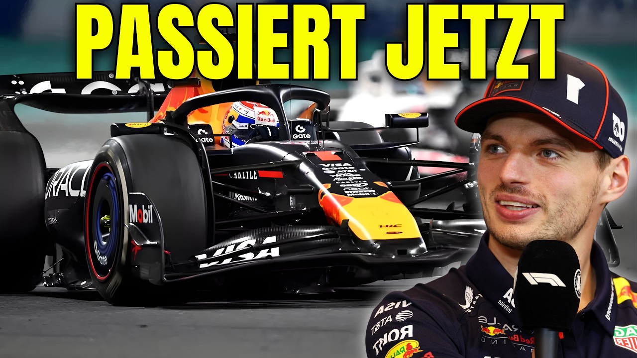VERSTAPPEN ENTHÜLLT DAS CHAOS BEI RED BULL UND DECKT DAS NEUE ERNSTE PROBLEM DES AUTOS AUF