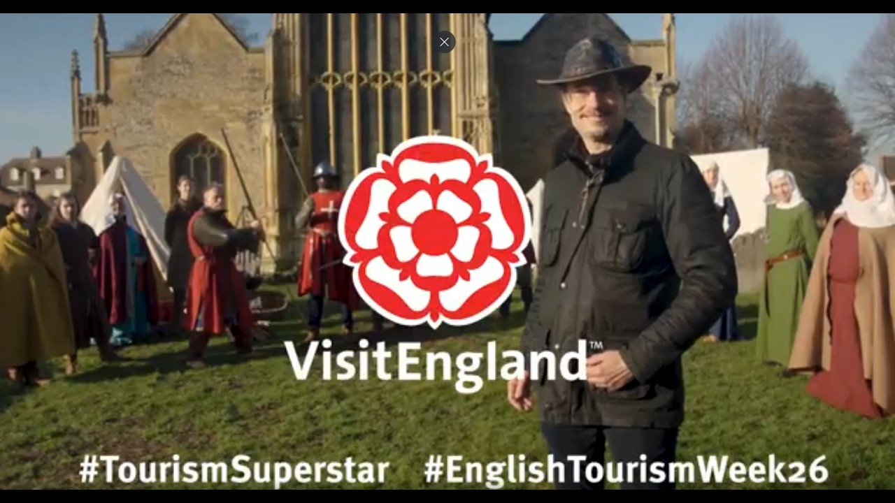 Vote for Tourism Superstar 2026 | Mick Hurst Battle of Evesham, Worcestershire