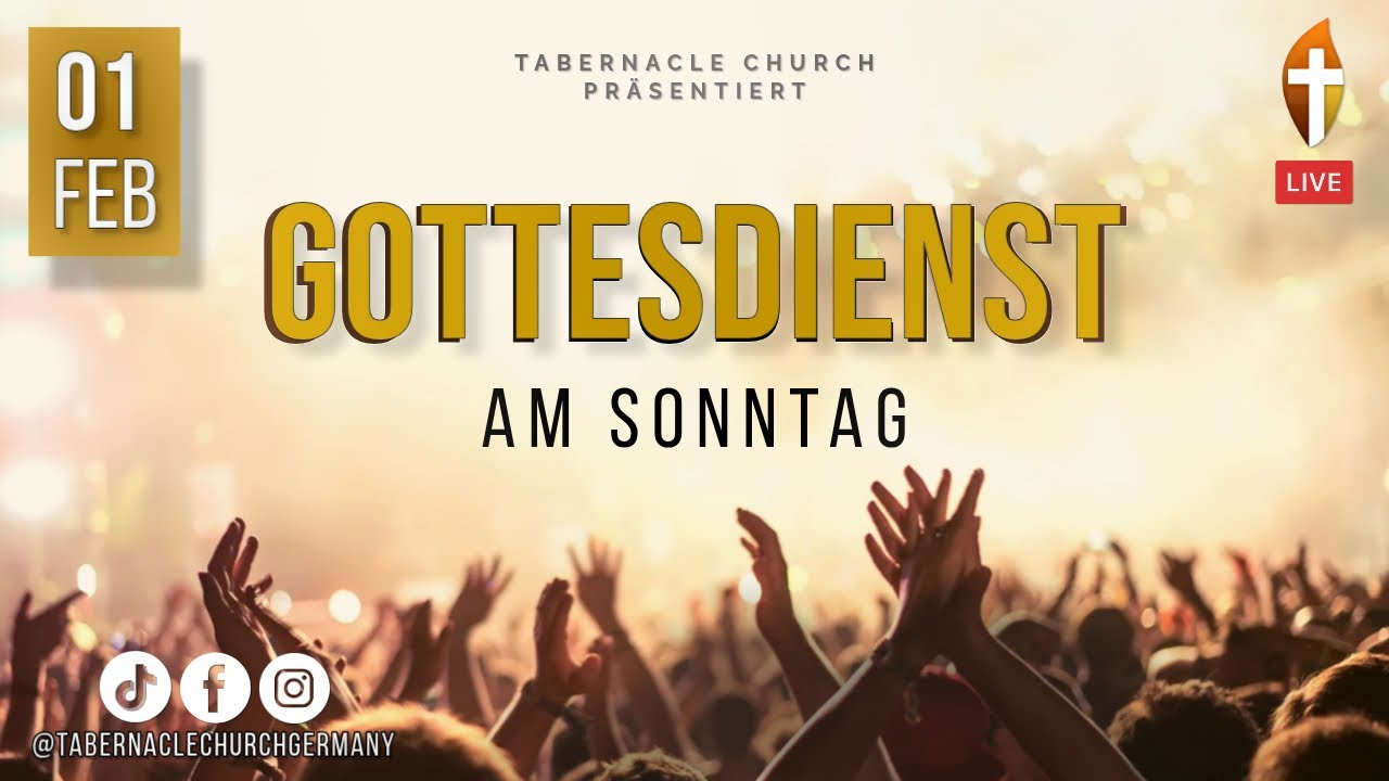 Christlicher Gottesdienst am Sonntag, 01. Februar 2026 in Mannheim, Deutschland LIVE