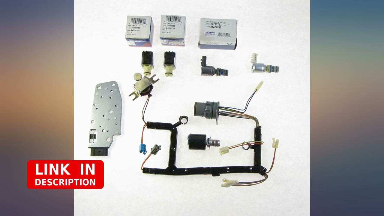 GM 4L60E 7 Piece Solenoid and Wire Harness Kit EPC TCC Shift Manifold 3-2 review