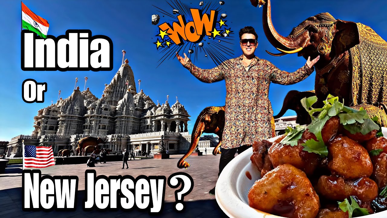 Eating Indian Food At America&rsquo;s LARGEST Hindu Temple