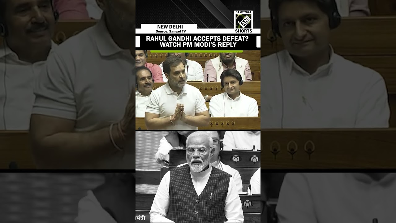&ldquo;Dabe man se Vijay&hellip;&rdquo; PM Modi in Rajya Sabha as Rahul Gandhi&rsquo;s accepts defeat in Lok Sabha Elections