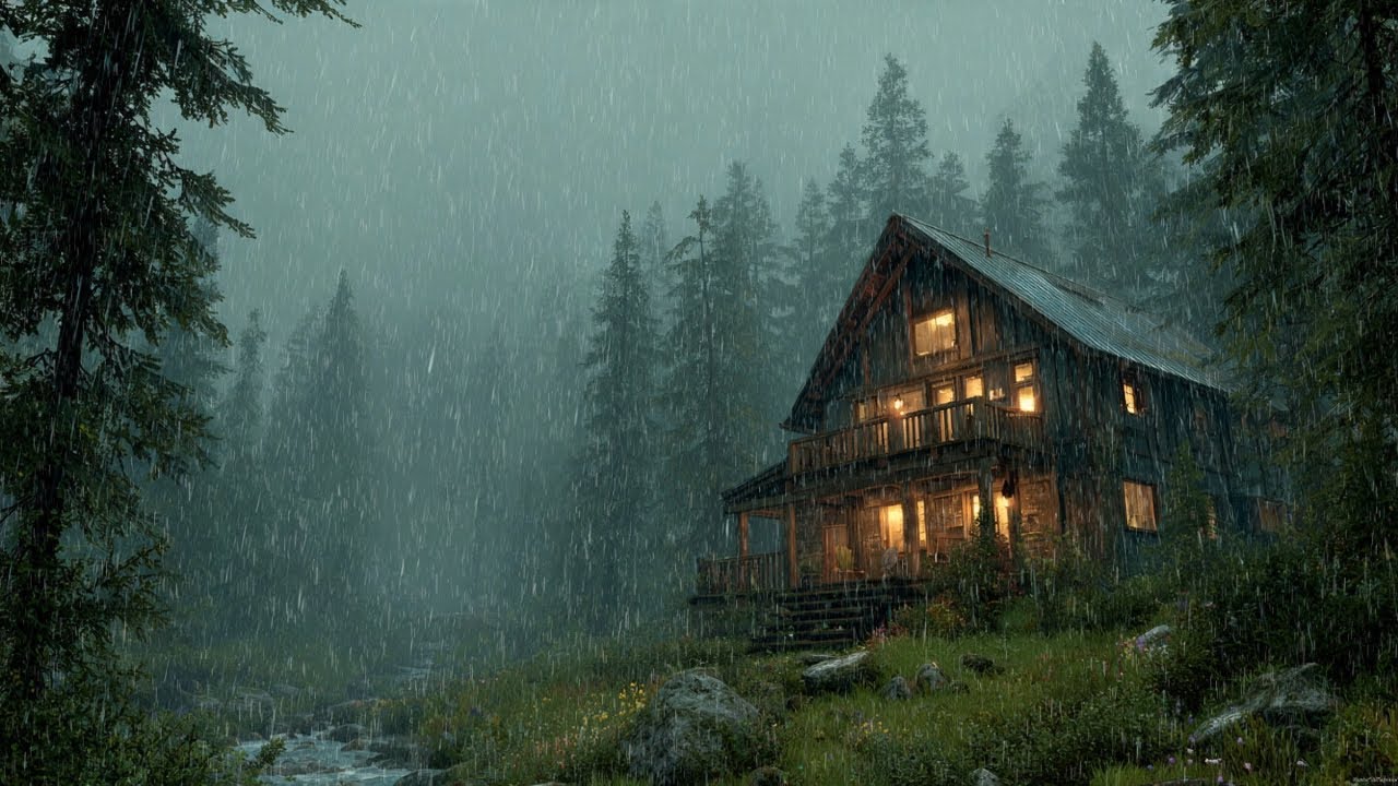 Ultimate Cozy Rain 🌧️ Peaceful Rainfall for Relaxation
