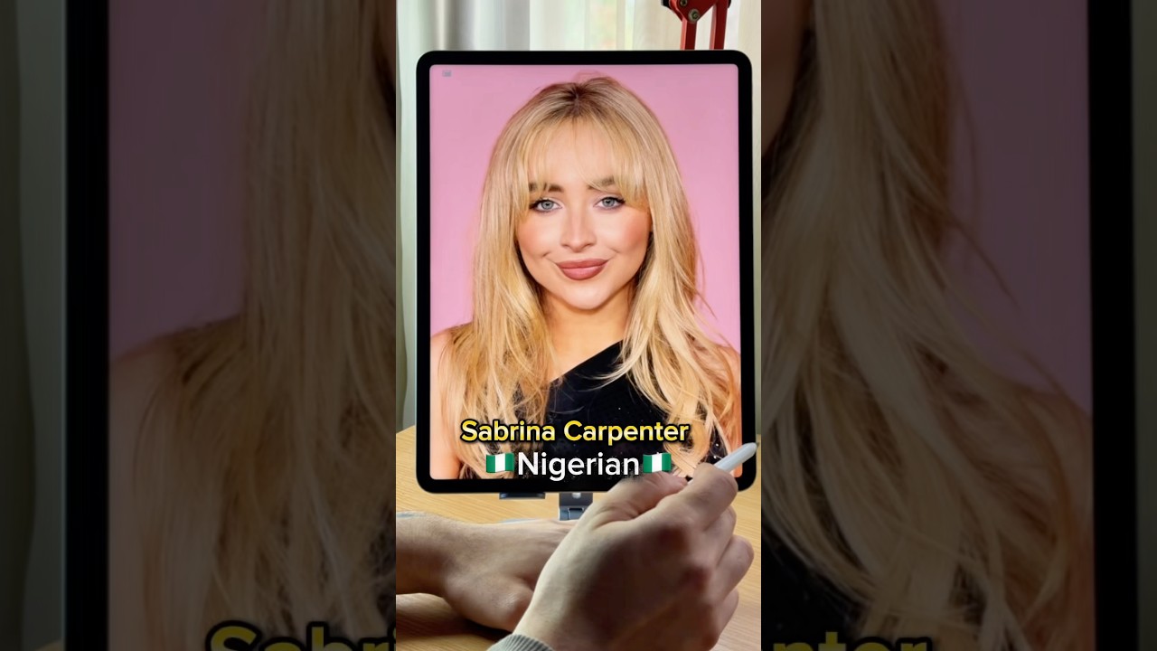 Sabrina Carpenter Nigerian #sabrinacarpenter #blackbeauty ￼