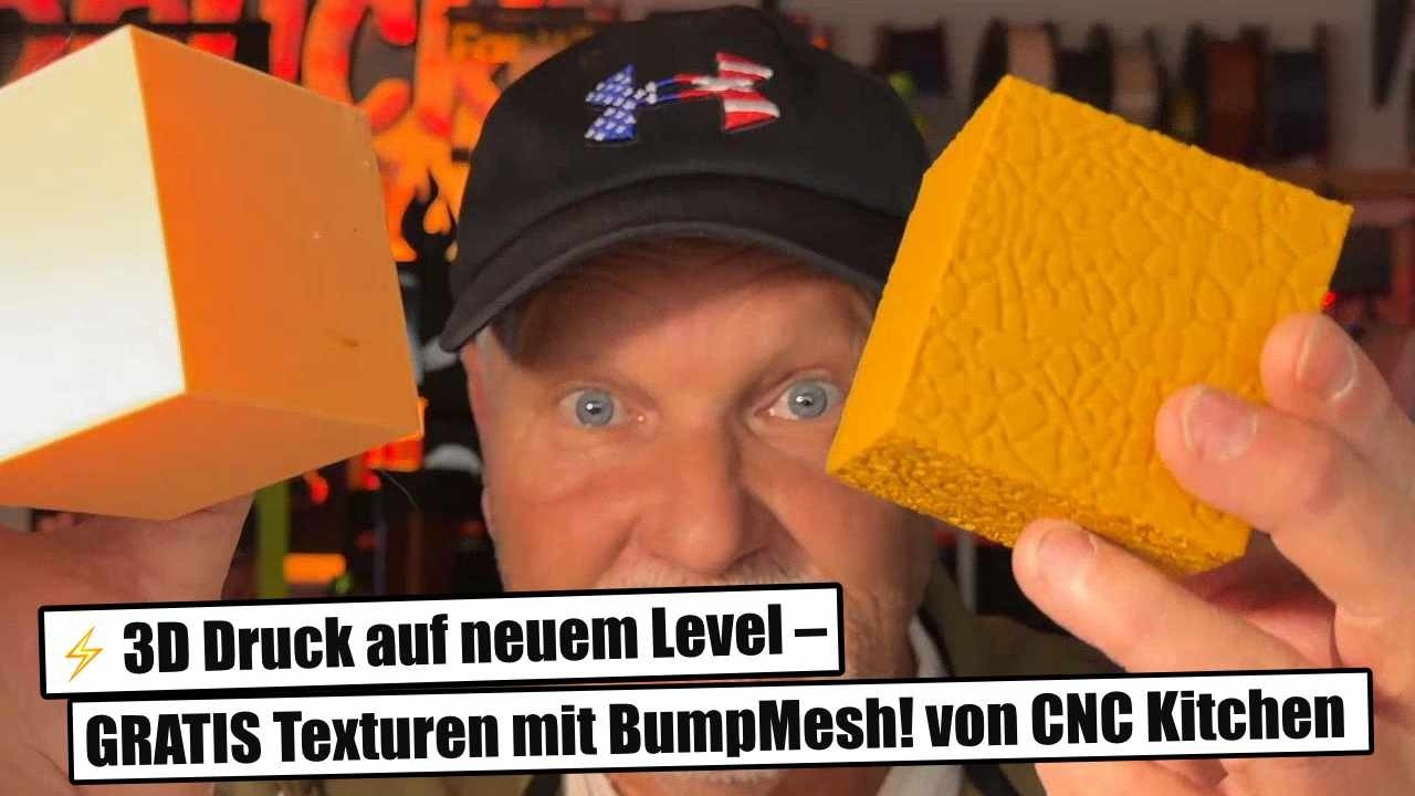 3D Druck auf neuem Level &ndash; GRATIS Texturen mit BumpMesh!