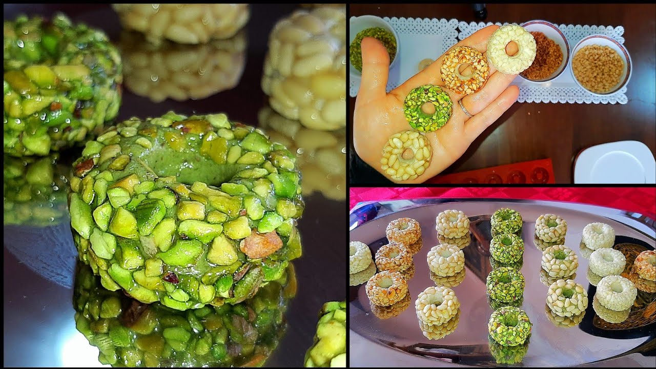 كعك ماربيري، لوز،فستق،بوفريوة،بندق حلويات تونسية عصرية  kaak marbré   amande,pistache,noisette,pigon
