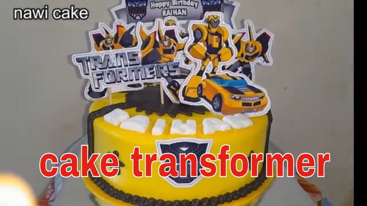 how to decorate a cake transformers || transformers cake