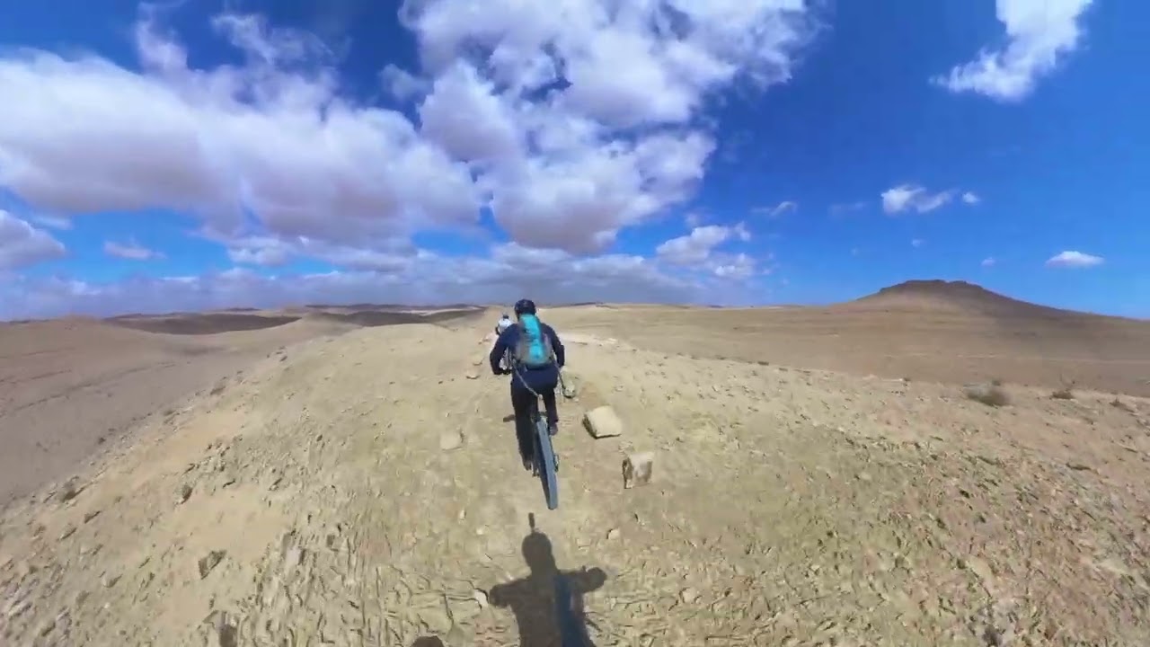 סרטון מטיול אופניים עם שכניהטים - סובב מצפה רמון 26.2.2026