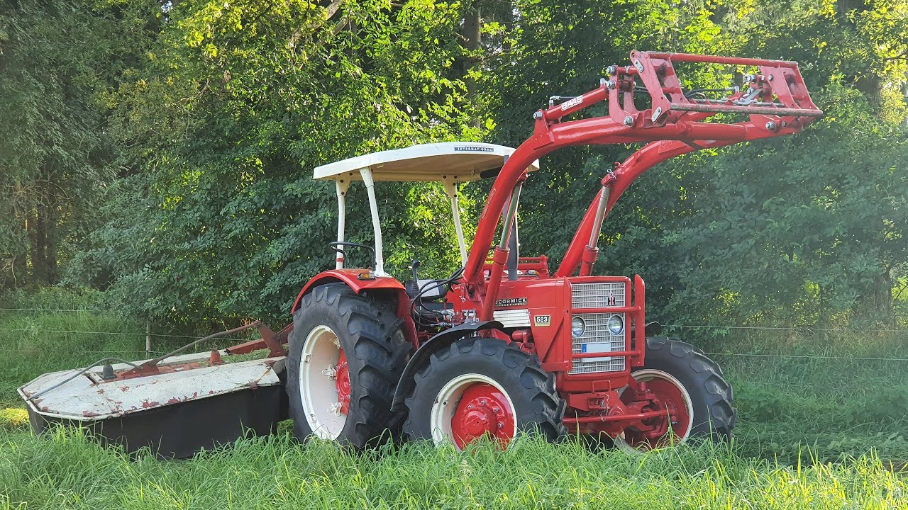 IHC 523 AS mähen