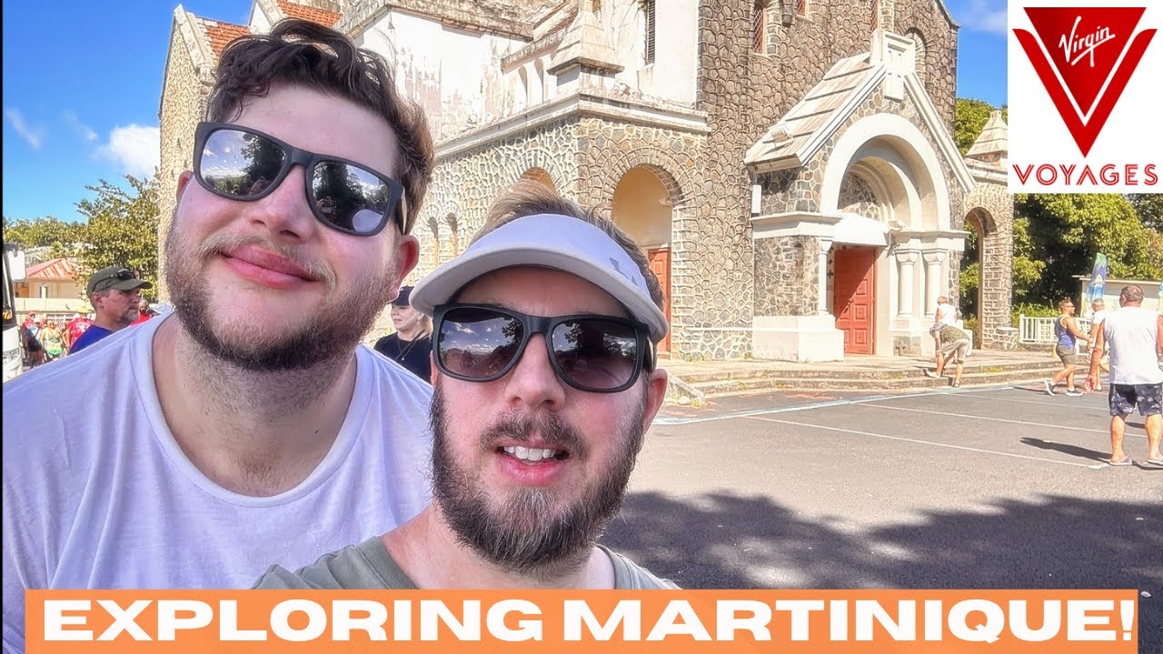Virgin Voyages - Exploring Martinique! Balata Church, Rum Distillery, Waterfall & Beach!